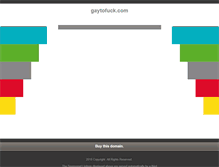 Tablet Screenshot of gaytofuck.com